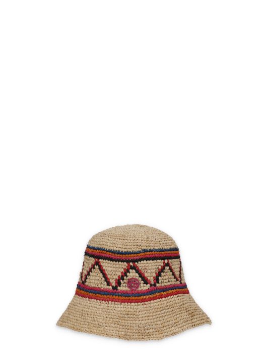 Bucket straw hat