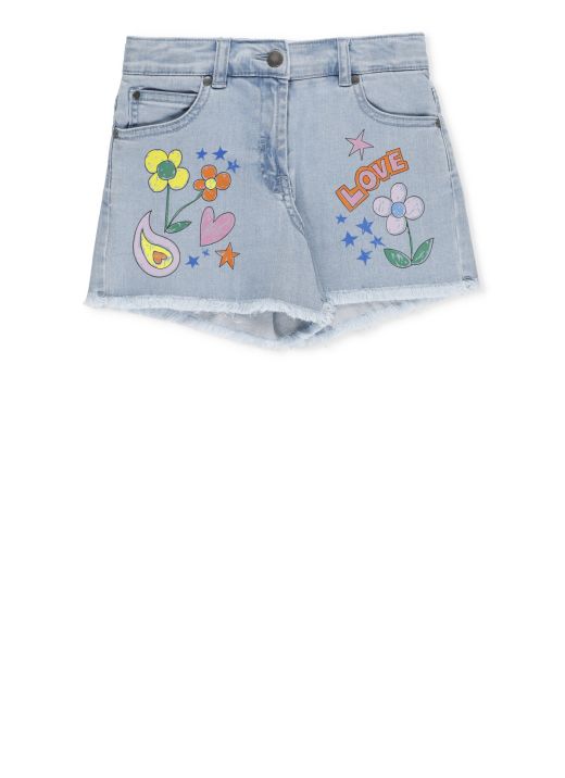Shorts con stampa