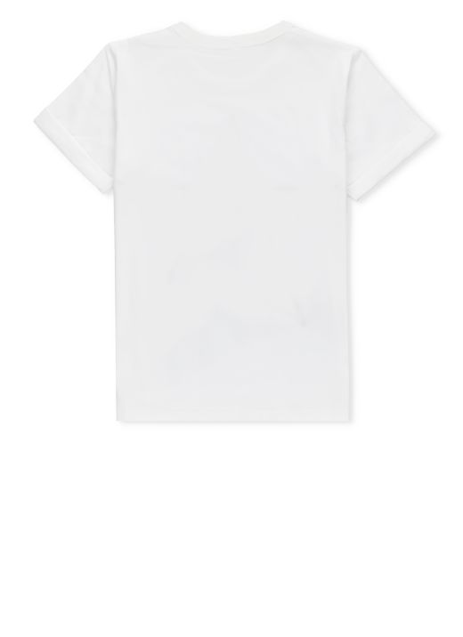 T-shirt  con stampe e frange
