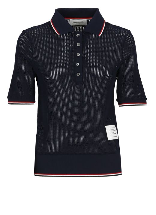 Polo in mesh