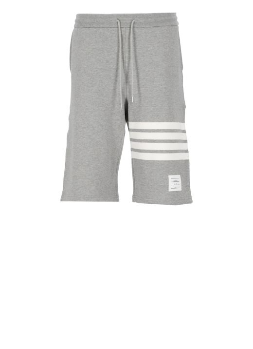 4-Bar cotton bermuda shorts