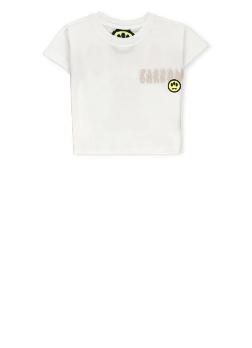 Cropped t-shirt with logo