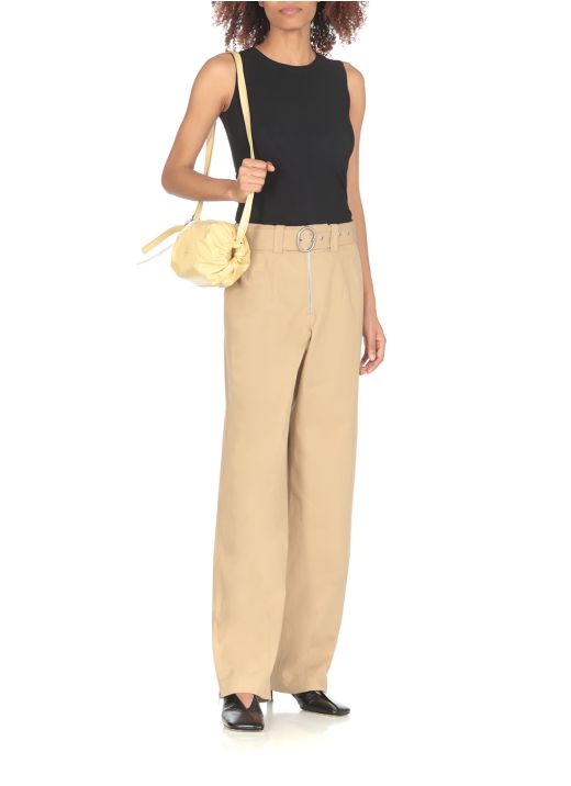 Cotton tailored trousers