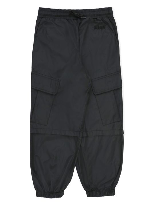 Logoed cargo trousers