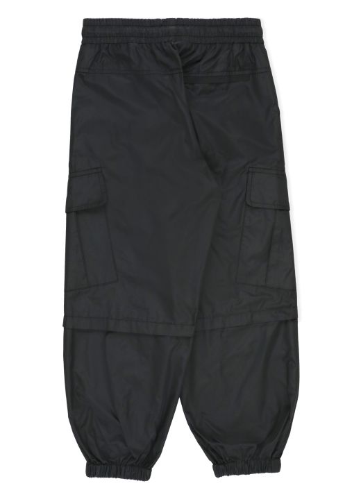 Logoed cargo trousers