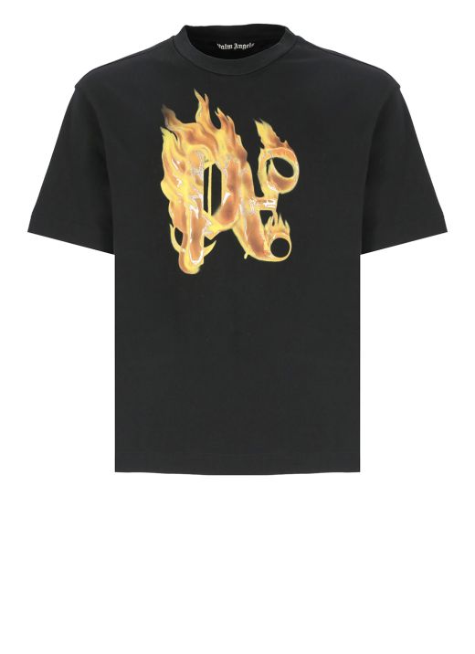 T-shirt Burning Monogram