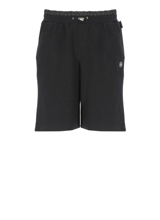 Hexagon bermuda shorts