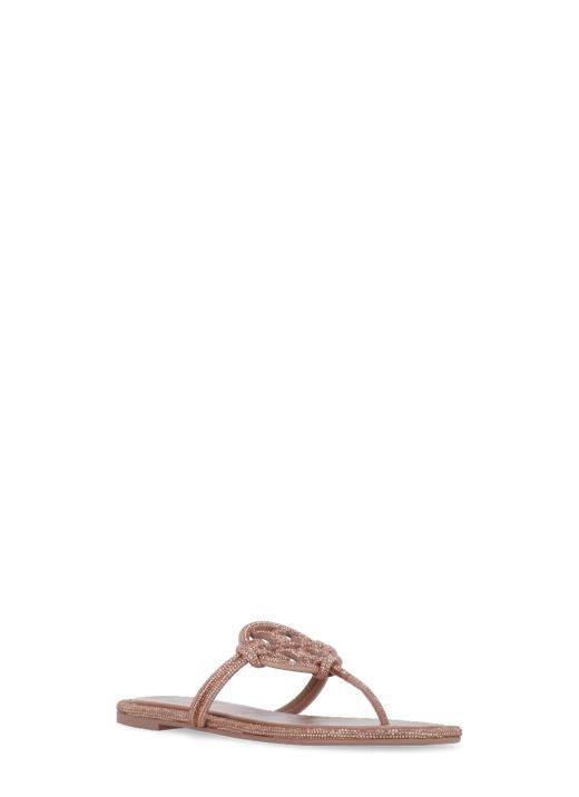 Miller Knotted Pave sandals