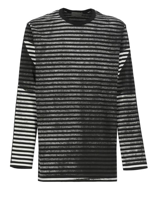 Striped pattern sweater