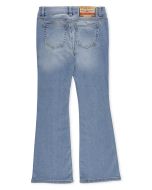 Jeans a zampa in cotone
