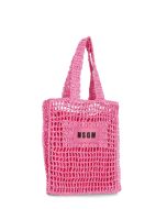Raffia shopping bag