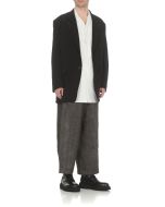 Oversized linen trousers